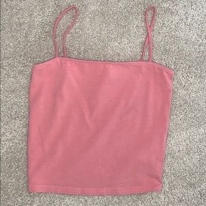 Pink tank top